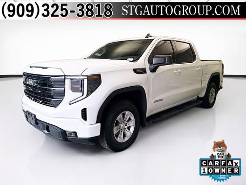 Summit White 2025 GMC Sierra 1500 Elevation