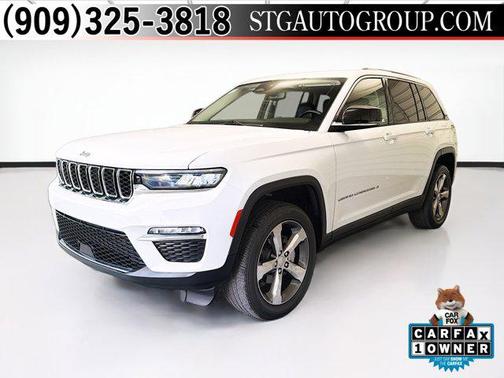 Bright White Clearcoat 2022 Jeep Grand Cherokee Limited