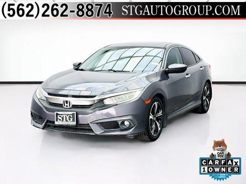 Lunar Silver Metallic 2016 Honda Civic Touring