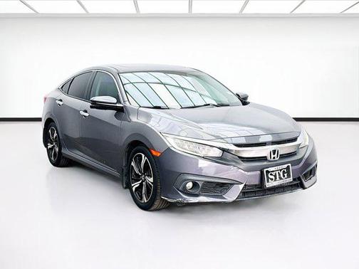 Lunar Silver Metallic 2016 Honda Civic Touring