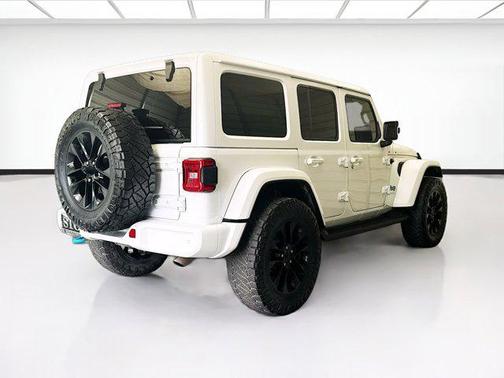 Bright White Clearcoat 2021 Jeep Wrangler Unlimited 4xe Sahara High Altitude