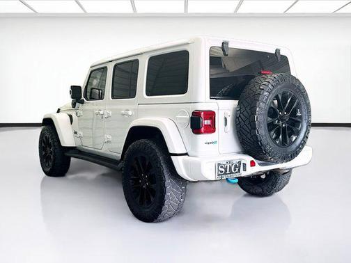 Bright White Clearcoat 2021 Jeep Wrangler Unlimited 4xe Sahara High Altitude