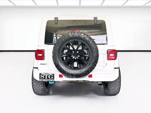 Bright White Clearcoat 2021 Jeep Wrangler Unlimited 4xe Sahara High Altitude