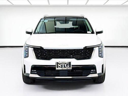Snow White Pearl 2025 Kia Sorento Plug-In Hybrid EX