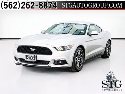 Ingot Silver 2017 Ford Mustang EcoBoost Premium