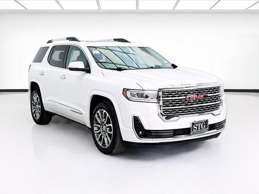 Summit White 2021 GMC Acadia Denali