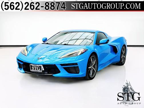 Rapid Blue 2021 Chevrolet Corvette Stingray w/1LT