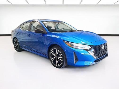 Electric Blue Metallic 2025 Nissan Sentra SR
