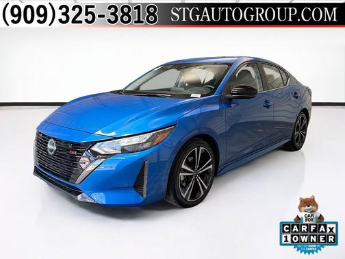 Electric Blue Metallic 2025 Nissan Sentra SR