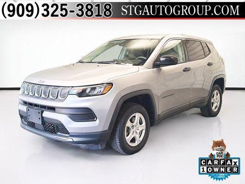 Billet Silver Metallic Clearcoat 2022 Jeep Compass Sport