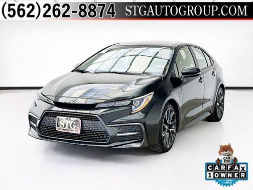 Black Sand Pearl 2020 Toyota Corolla SE