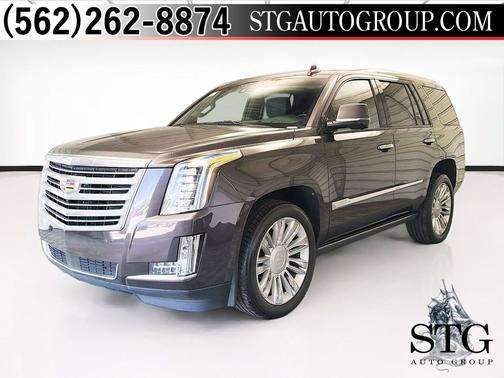 Dark Granite Metallic 2016 Cadillac Escalade Platinum