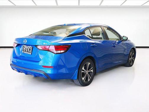 Electric Blue Metallic 2020 Nissan Sentra SV
