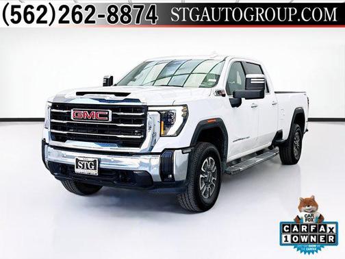 Summit White 2024 GMC Sierra 2500 SLT