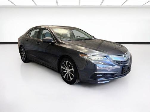 Basque Red Pearl II 2015 Acura TLX Tech