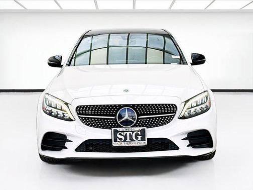 Polar White 2019 Mercedes-Benz C-Class C 300