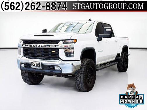 Summit White 2021 Chevrolet Silverado 2500 LT