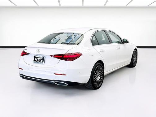 White 2024 Mercedes-Benz C-Class C 300