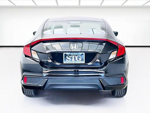 Crystal Black Pearl 2018 Honda Civic LX-P
