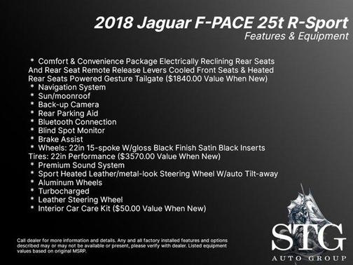 Photo 2 of 30 of 2018 Jaguar F-PACE 25t R-Sport