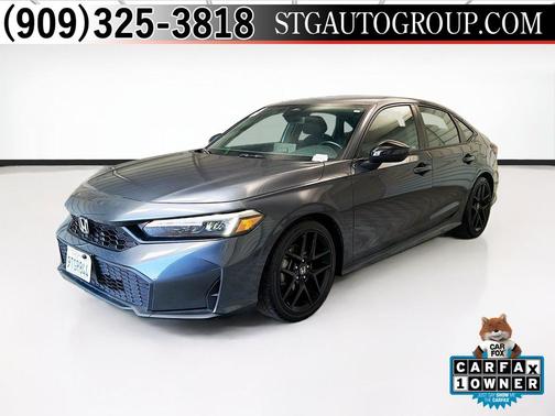 Gray 2025 Honda Civic Sport