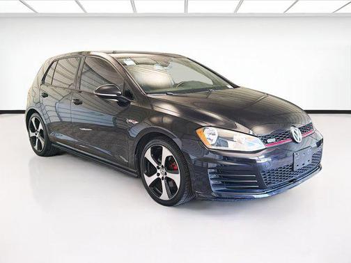 Deep Black 2015 Volkswagen Golf GTI 2.0T Autobahn 4-Door