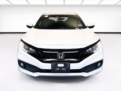 White 2020 Honda Civic Sport