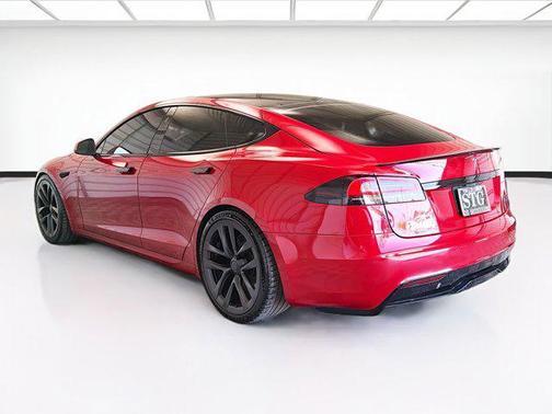 Red Multi-Coat 2022 Tesla Model S Base