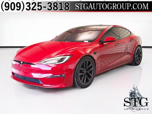 Red Multi-Coat 2022 Tesla Model S Base