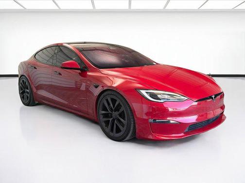 Red Multi-Coat 2022 Tesla Model S Base