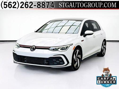 White Pearl 2022 Volkswagen Golf GTI 2.0T SE DSG
