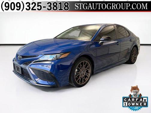 Reservoir Blue 2023 Toyota Camry SE