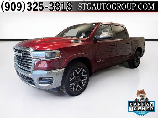 Delmonico Red Pearlcoat 2025 RAM 1500 Laramie