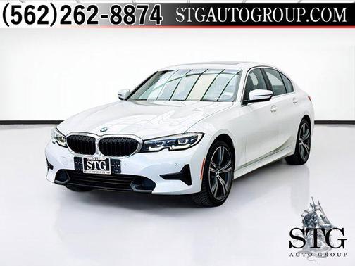 White 2021 BMW 330 xDrive