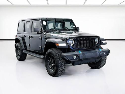 Black Clearcoat 2024 Jeep Wrangler 4xe Willys