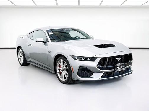 Iconic Silver Metallic 2024 Ford Mustang GT Premium