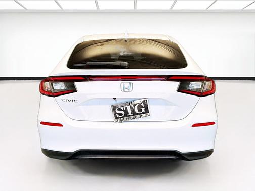 Platinum White Pearl 2023 Honda Civic LX