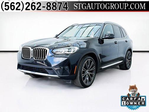 Black Sapphire Metallic 2023 BMW X3 sDrive30i
