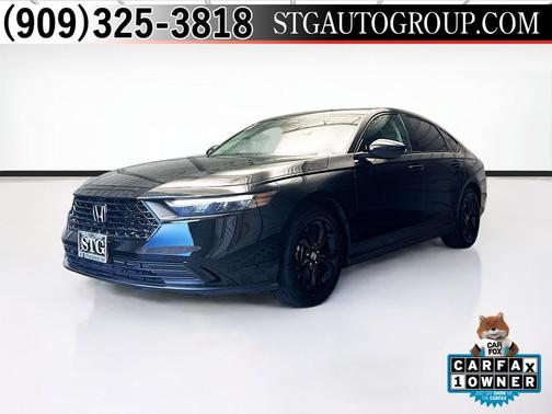 Crystal Black Pearl 2025 Honda Accord SE