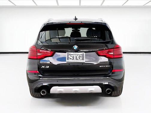 Jet Black 2019 BMW X3 sDrive30i