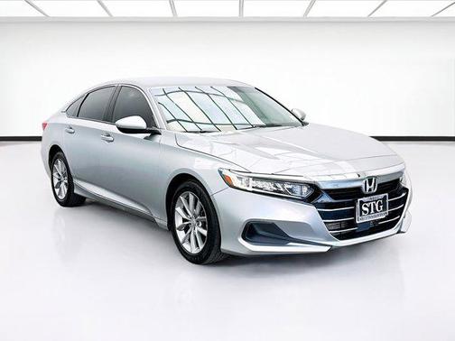 Lunar Silver Metallic 2021 Honda Accord LX 1.5T