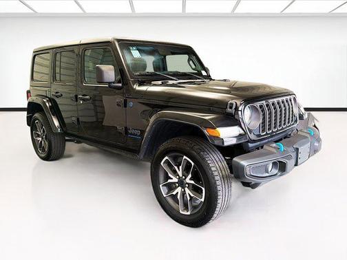 Black Clearcoat 2024 Jeep Wrangler 4xe Sport S