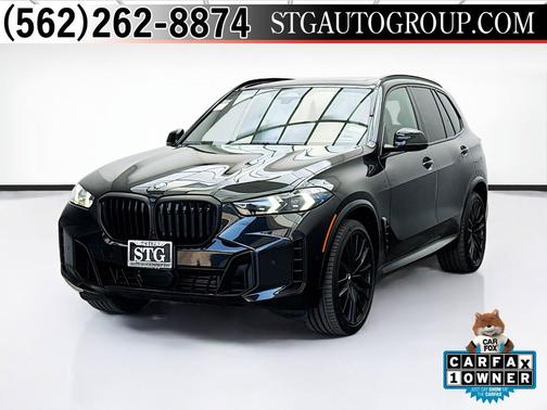 Black Sapphire Metallic 2025 BMW X5 xDrive40i