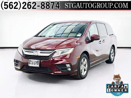 Burgundy 2019 Honda Odyssey EX-L