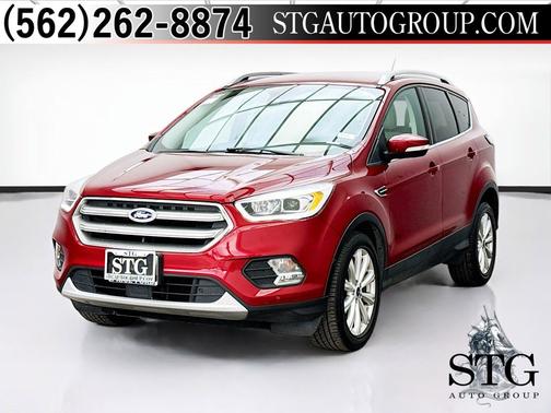 Ruby Red Metallic Tinted Clearcoat 2017 Ford Escape Titanium