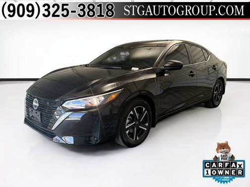 Super Black 2025 Nissan Sentra SV