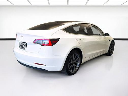 Pearl White Multi-Coat 2020 Tesla Model 3 Standard Range Plus