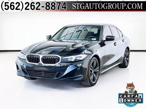 Jet Black 2023 BMW 330 330i