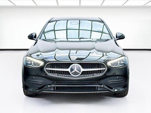 Black 2025 Mercedes-Benz C-Class C 300