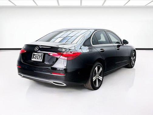 Black 2025 Mercedes-Benz C-Class C 300